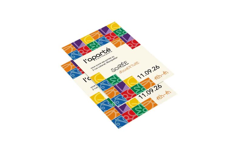 Flyer de lancement de l'aparté