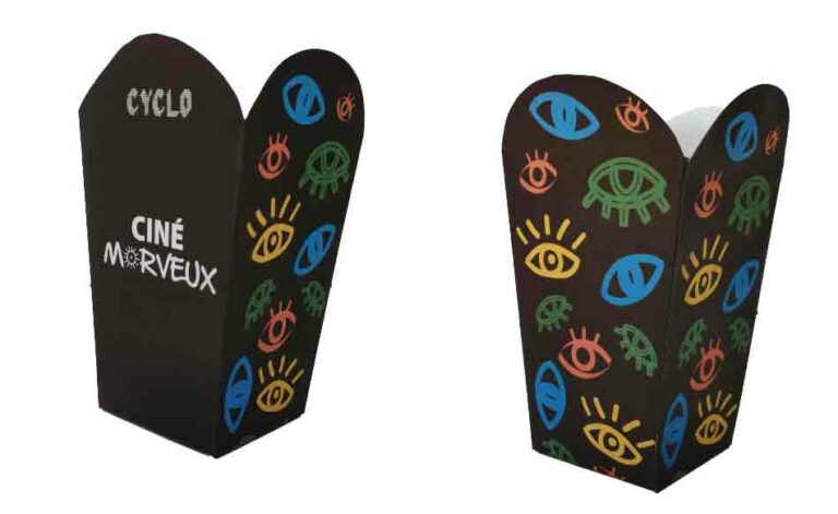 Sachet de pop corn pour le cinéma